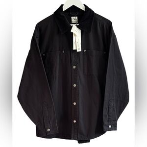 NWT Men’s Zara Denim Shirt Jacket SZ M